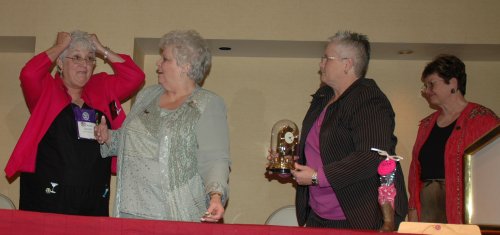 Arlene Receives Cleo Curtis Award