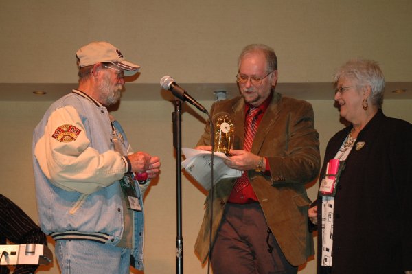 Mick Receives Cleo Curtis Award