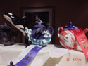 Members' creativity excels on these two teapots!