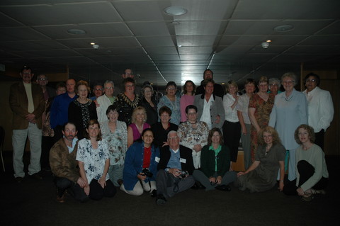 The group after dinner