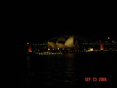 Sydney Opera House and Harbour Bridge