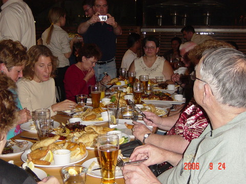 Dinner at Bondi Beach