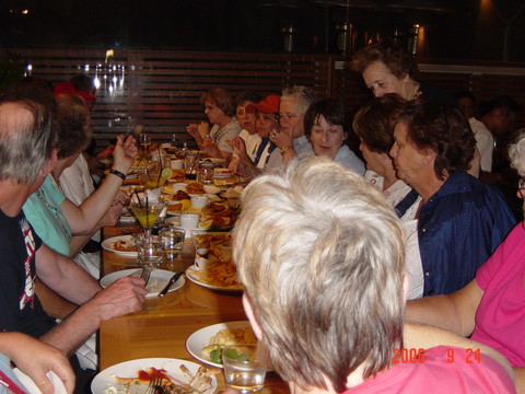 Dinner at Bondi Beach
